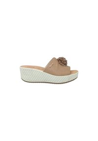 Enval Soft Ciabattine con tacco - beige