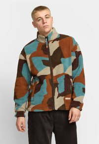 REVOLUTION Fleecejas - brown