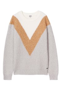 Creeks Strickpullover - light grey