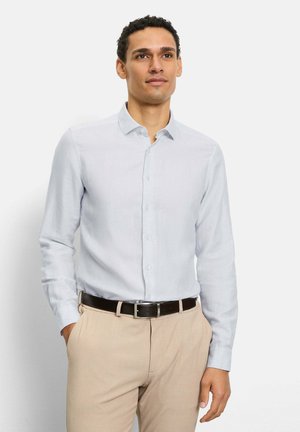 GARMENT WASHED BODY FIT BUSINESS KENT - Businesshemd - silbergrau