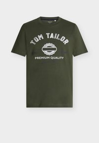 LOGO TEE - Μπλουζάκι με στάμπα - deep forest green