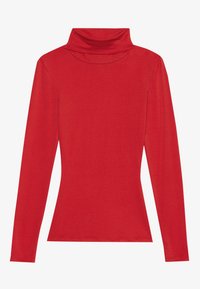 TURTLENECK WITH WOOL MIX CONTENT - Topper langermet - red