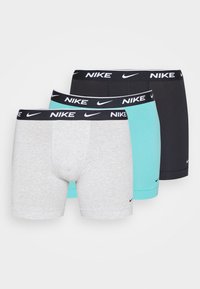 Não selecionado, washed teal/grey heather/black