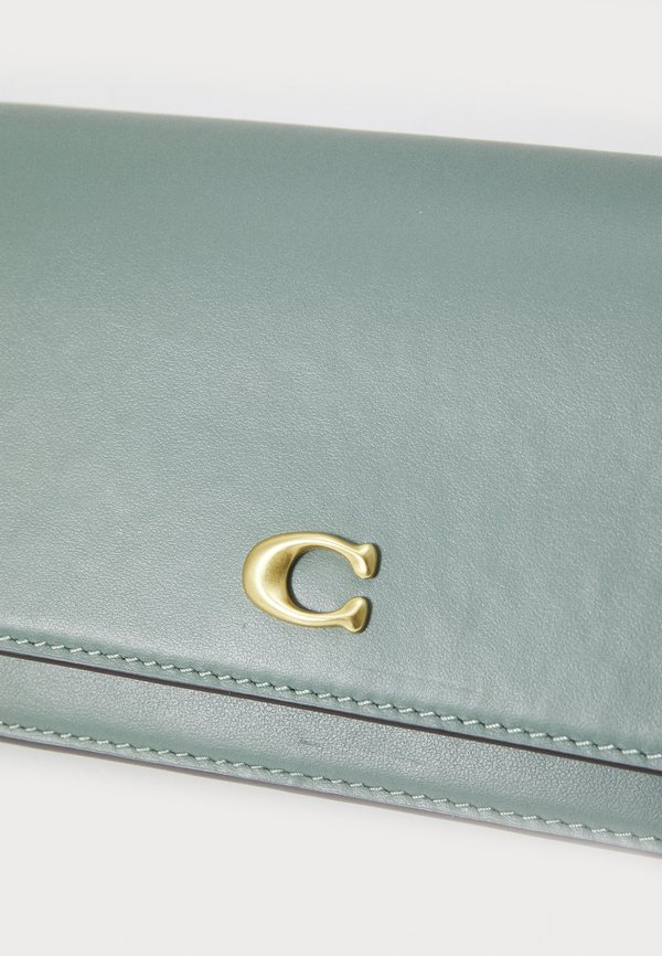 EVIE LONG WALLET WITH CHAIN - Cross body bag - sage2