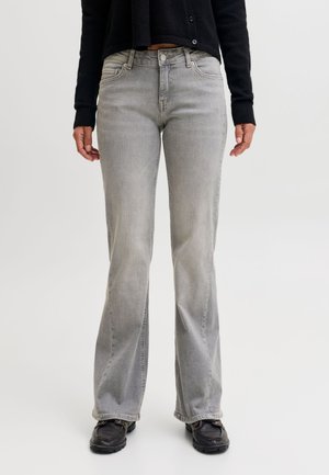 JJXX, BOOTCUT JEANS JXTEXAS ALMA FLARED LW C547 DNM - Jean bootcut - grey denim