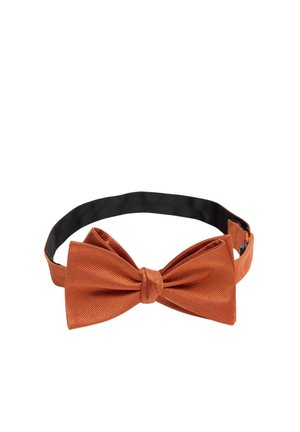 SELF-TIED SOLID - Bow tie - dark orange