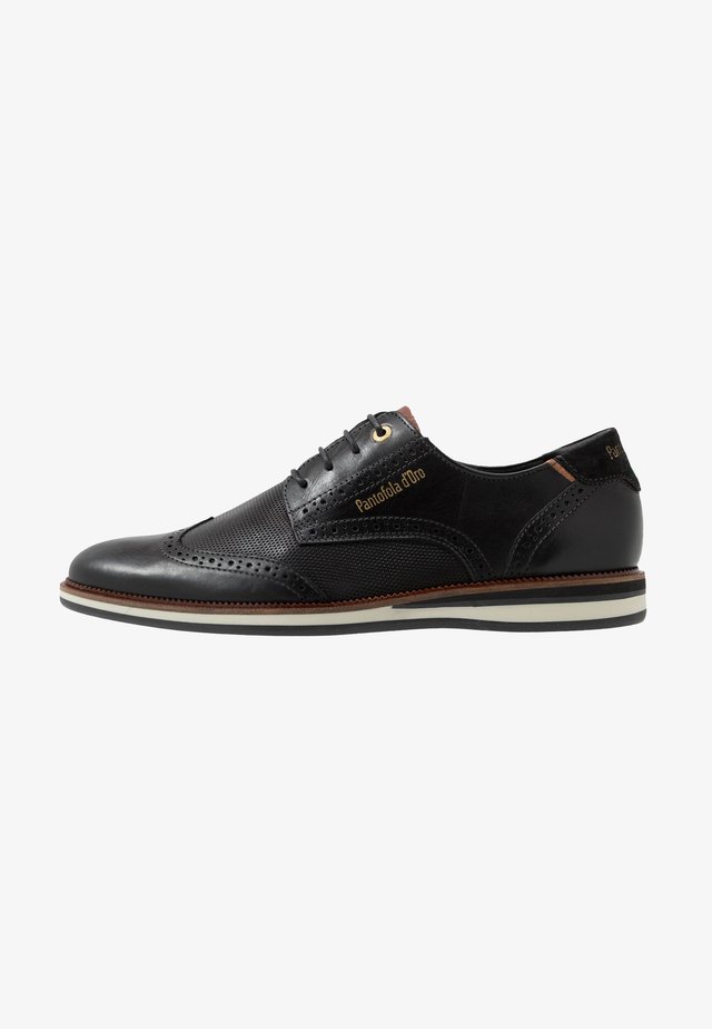 RUBICON UOMO LOW - Snøresko - black