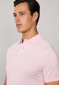 Hackett London SLIM FIT LOGO - Polokošeľa - pink