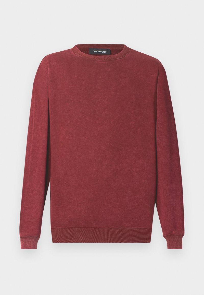 YOURTURN Sweater donkerrood YOURTURN Sweater donkerrood