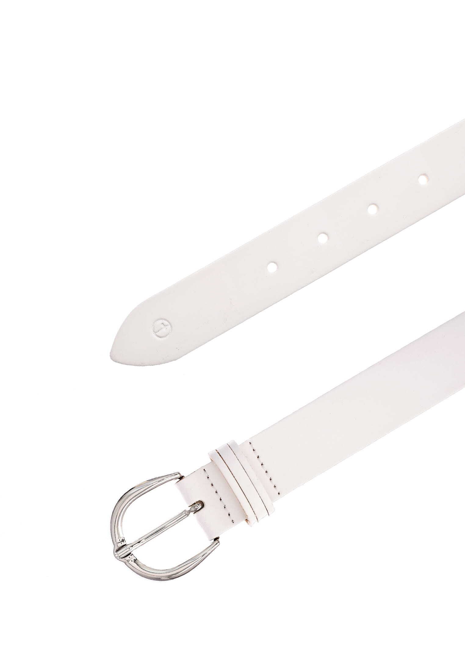 Tamaris 30 MM MIT SCHLIESSE IN GLÄNZENDEM - Belt - weiss/white