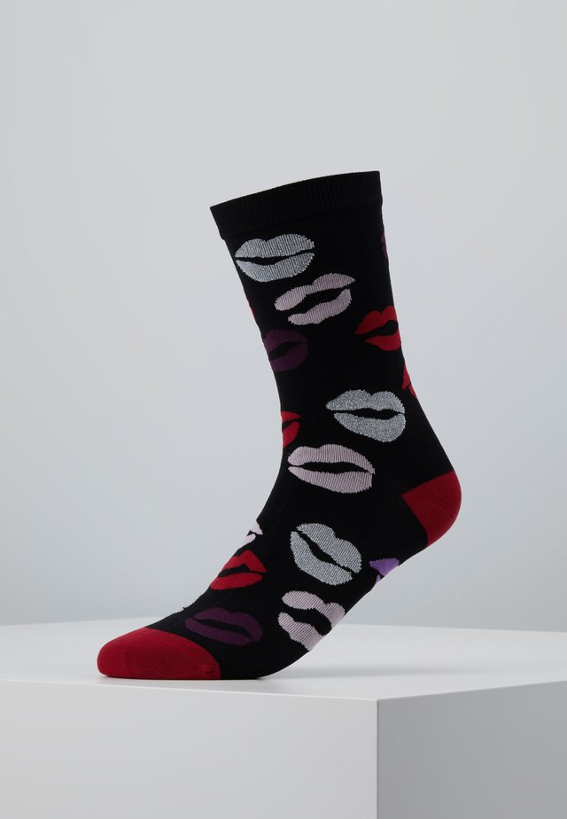 LIP BLOT SOCKS - Chaussettes - black