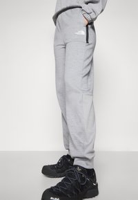 The North Face W MOUNTAIN ATHLETICS FLEECE PANT - Treniņtērpa apakšdaļas - pale grey heather/meld grey