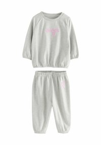 Next REGULAR FIT - JOGGERS 3 PACK SET - Pigiama - pink/navy washington print