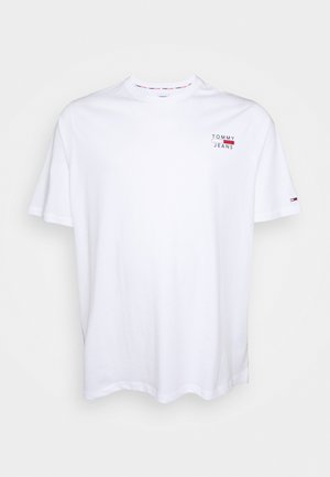 CHEST LOGO TEE - T-shirt - bas - white