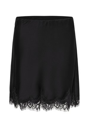 My Essential Wardrobe, MWBRENDA LACE SKIRT - Jupe trapèze - black
