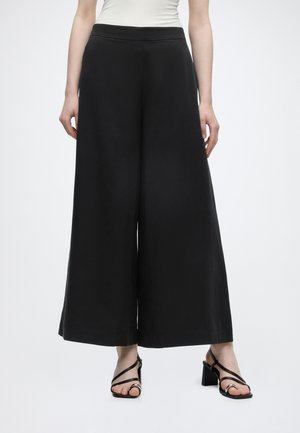 Marc O'Polo CULOTTE - Wide leg - black