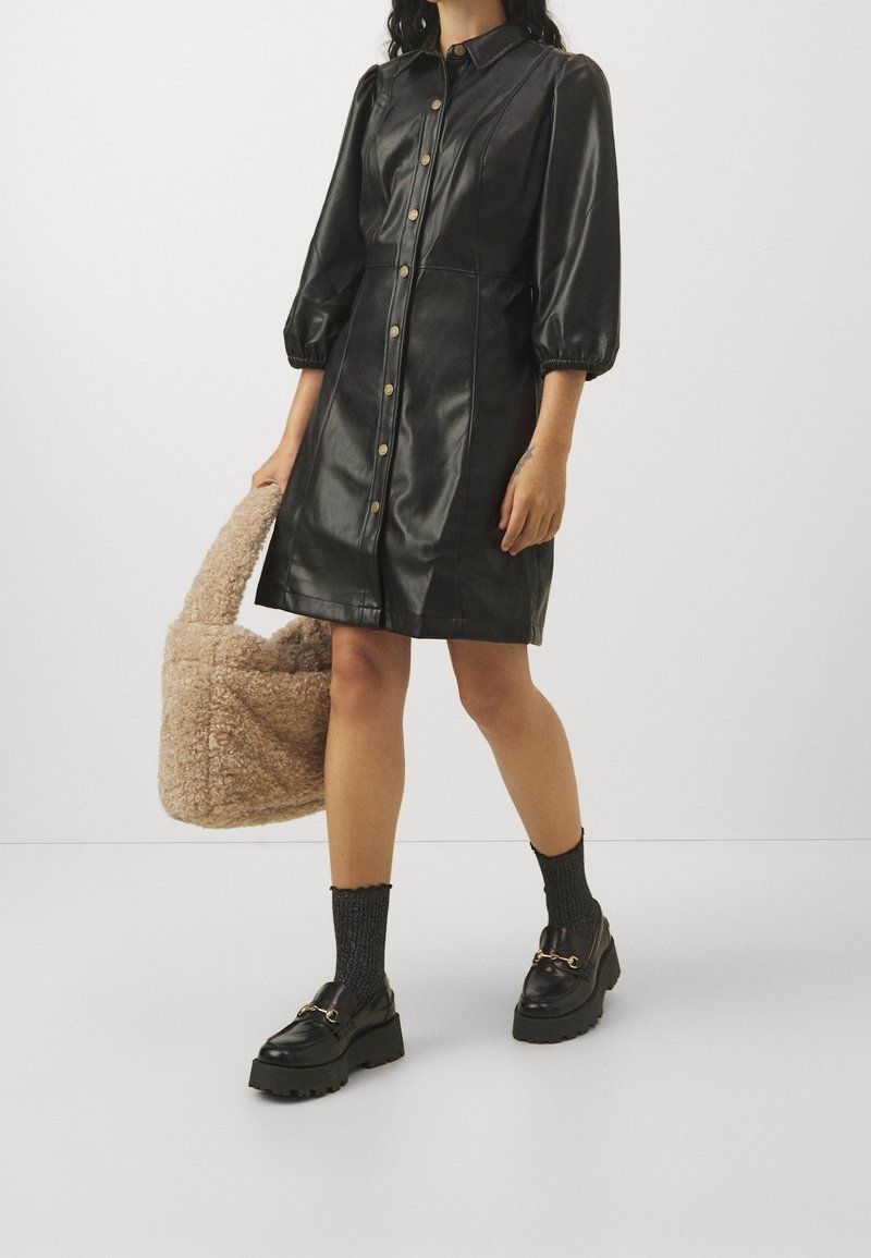 GAP Petite Shirt dress - black