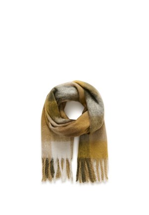 Saint Tropez, FALBERTASZ - Écharpe - desert taupe check