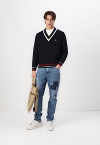 Lacoste Jersey de punto - navy blue