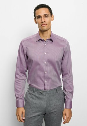 BODY FIT BUSINESS NEW YORK KENT - Businesshemd - aubergine