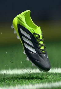 adidas Performance COPA PURE III LEAGUE 2G/3G AG - Voetbalschoenen voor harde ondergrond - core black/footwear white/lucid lemon