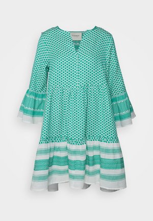 Košilové šaty - green