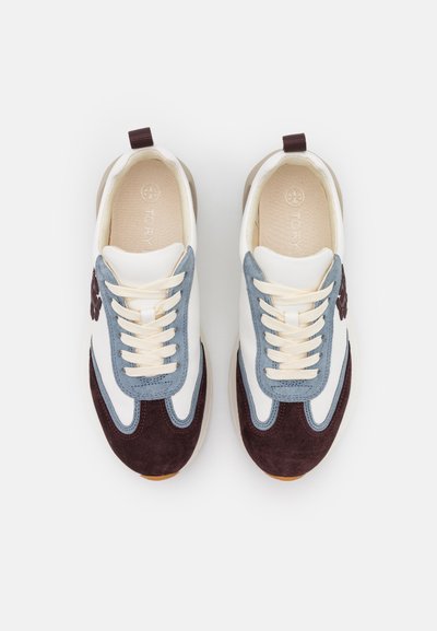 Tory Burch GOOD LUCK TRAINER - Sapatilhas - white/plum