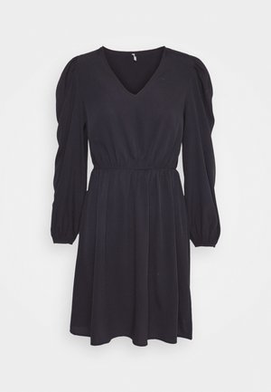 JDY Petite, JDYELLEN PUFFSLEEVE DRESS - Vestido informal - black