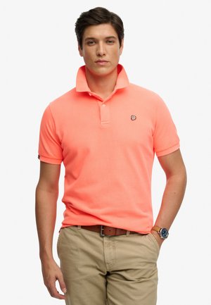 VINTAGE DESTROY  - Polo - coral neon