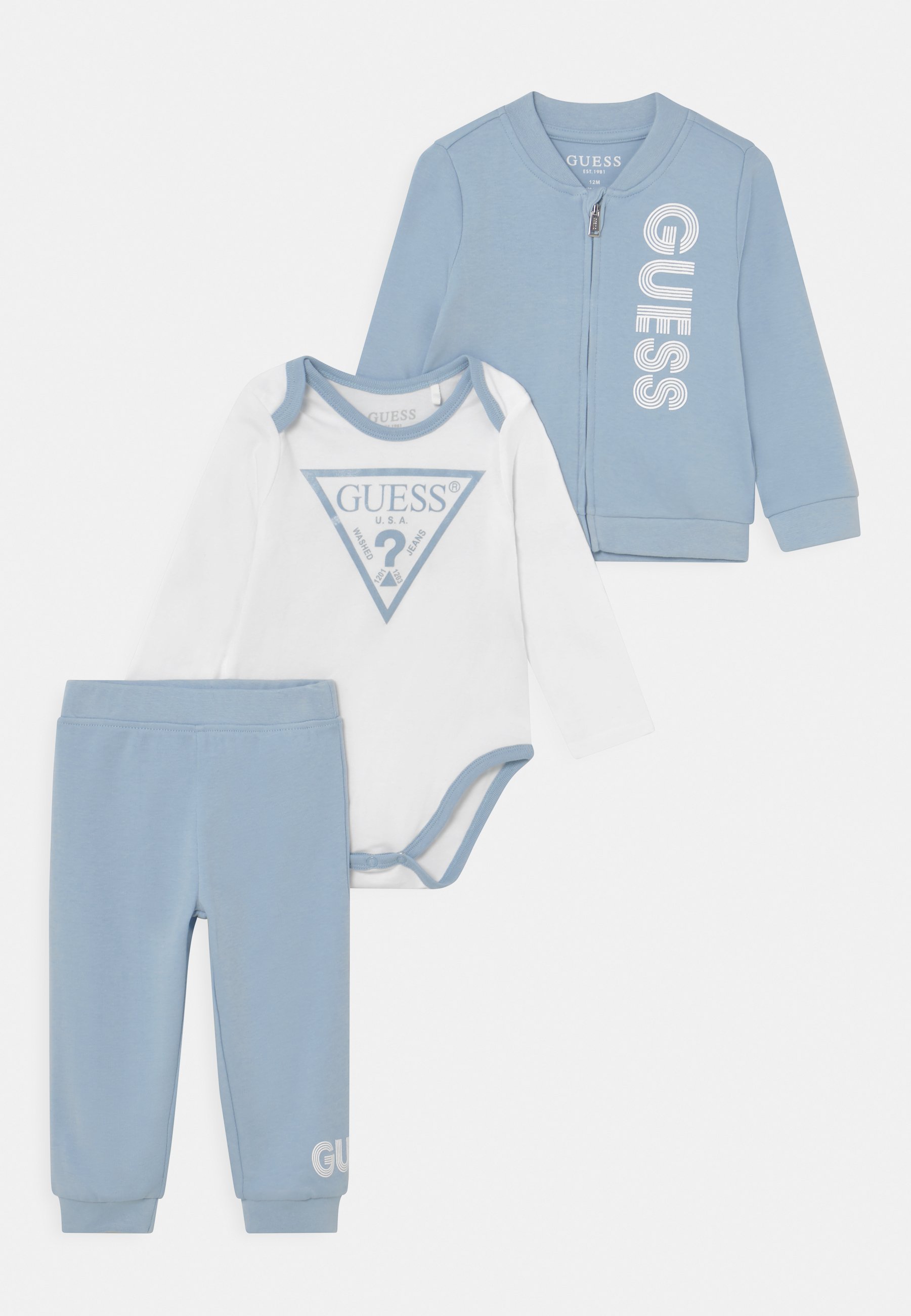 Guess TAKE ME HOME SET - Chándal - frosted blue/azul claro - Zalando.es