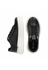 Tommy Hilfiger DA MONOGRAM CON FONDO - Sneakers basse - nero