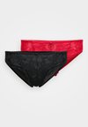 PERFECT BRAZILIAN 2 PACK - Klasični kroj - black/red