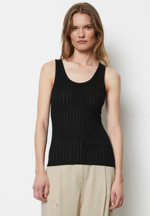 Marc O'Polo POINTELLE  - Top - black