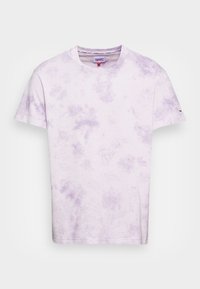 Tommy Jeans T-shirt med print - purple