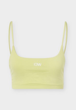 ICANIWILL, SMOOTH SEAMLESS OPEN BACK BRA  - Sports-BH'er med let støtte - river green