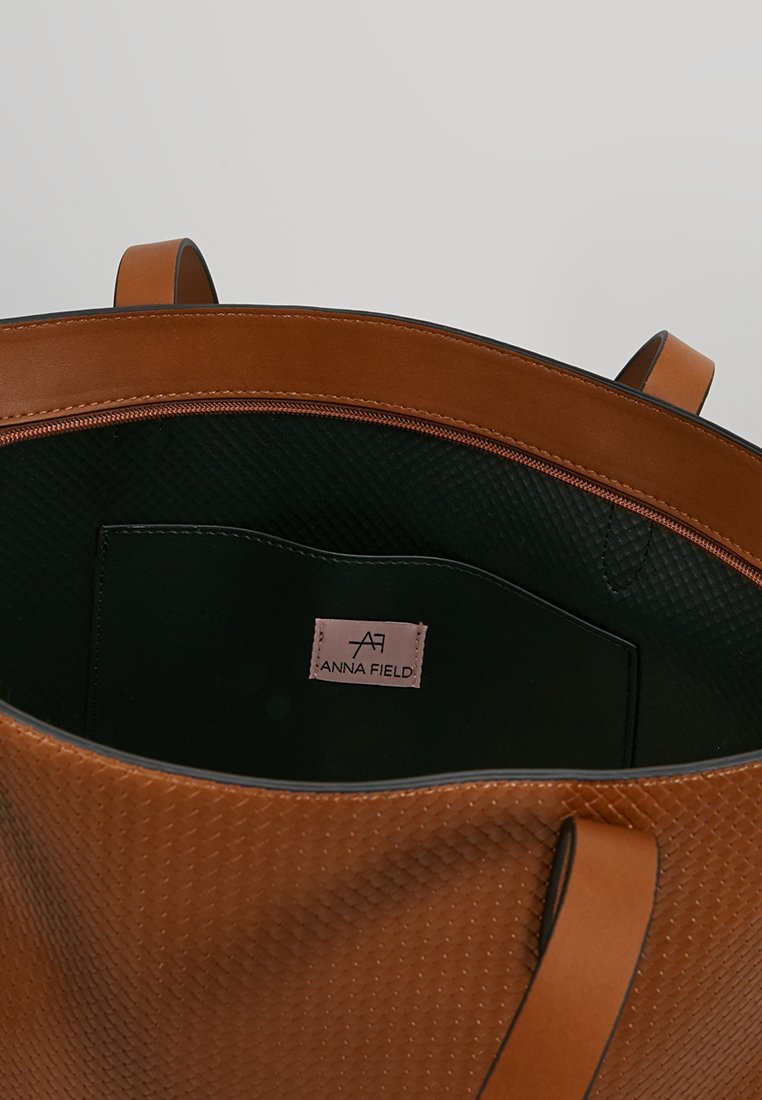 Anna Field Shoppingveske cognac Zalando.no Anna Field Shoppingveske cognackonjakk Zalando.no