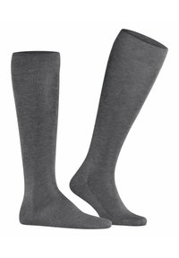 FALKE Tiago - Socken - steel mel