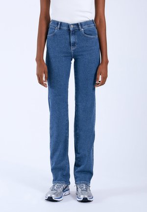Dr.Denim, LEXY STRAIGHT - Jeans Straight Leg - cape mid plain