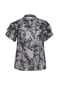 Kaffe Curve LECTRA - Camicetta - black turtledove paisley
