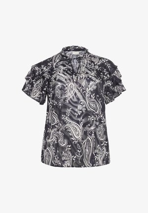 Kaffe Curve, KCLECTRA - Blouse - black turtledove paisley