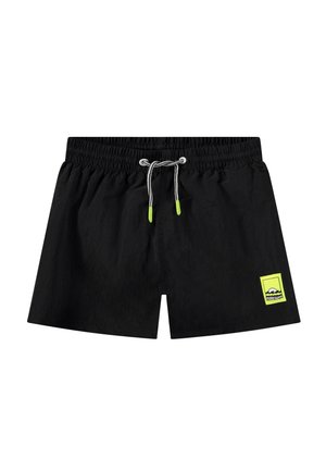 NIKO SOLID BOARDIES - Swimming shorts - black