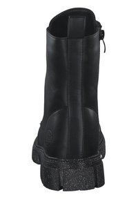 DOCKERS Bottines à lacets - schwarz silber