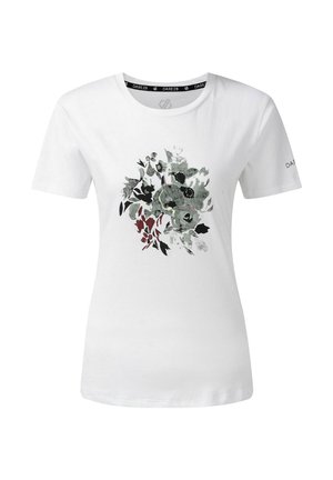 Dare 2B, TRANQUILITY III GRAPHIC SHORT SLEEVE - Print T-shirt - white white