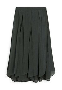 LONG FLOWING WITH RUFFLES - Gonna lunga - green