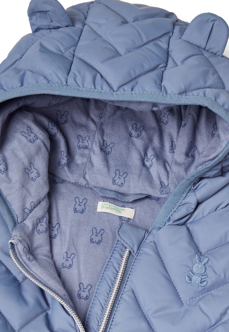 United Colors of Benetton PADDED PUFFER WITH EAR FLAPS Abrigo