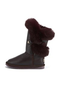 NORDIC SHORT - Boots à talons - dark purple