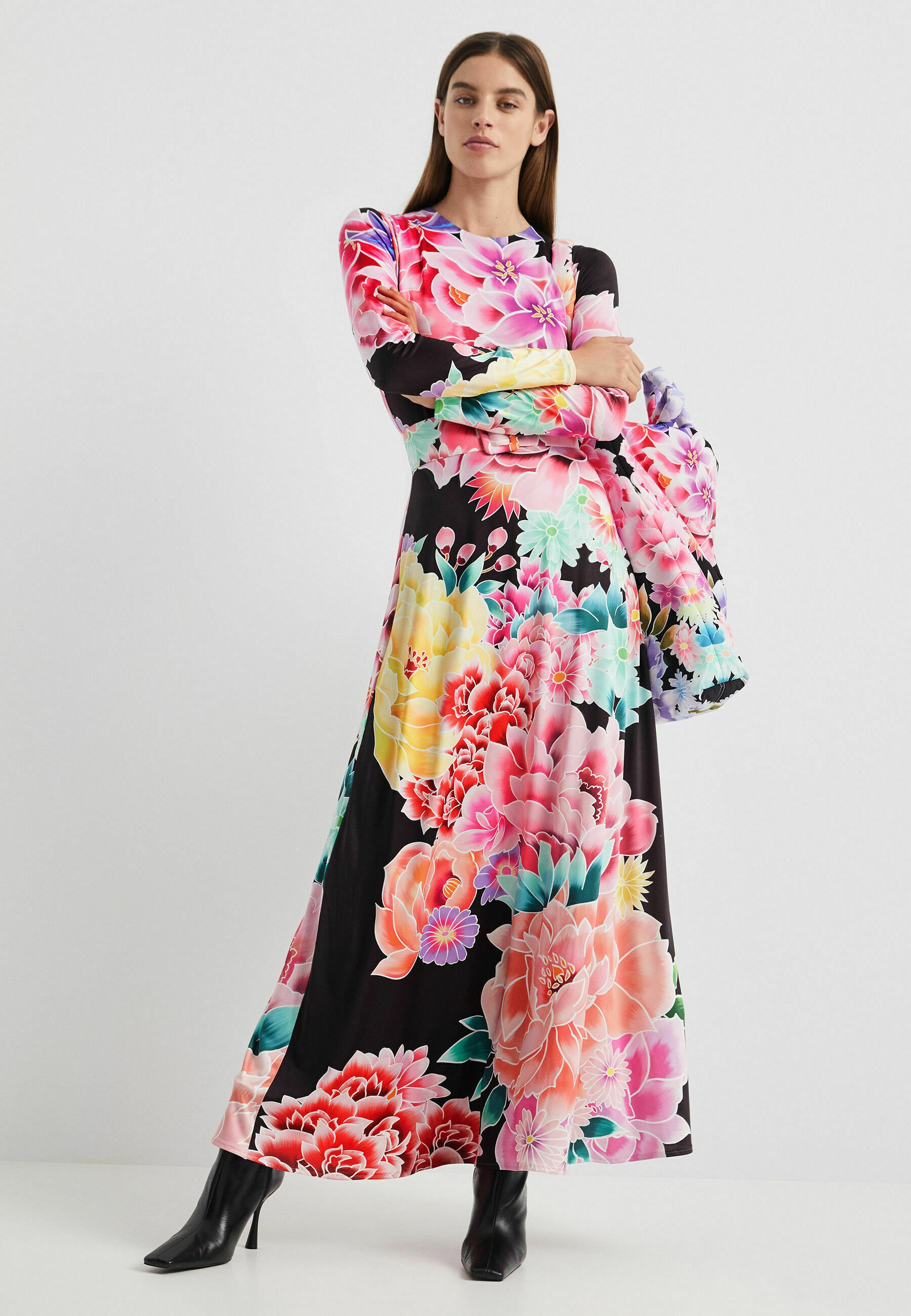 robe de mariée multicolore