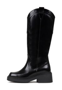 DAFF - Bottes de cowboy / motard - black