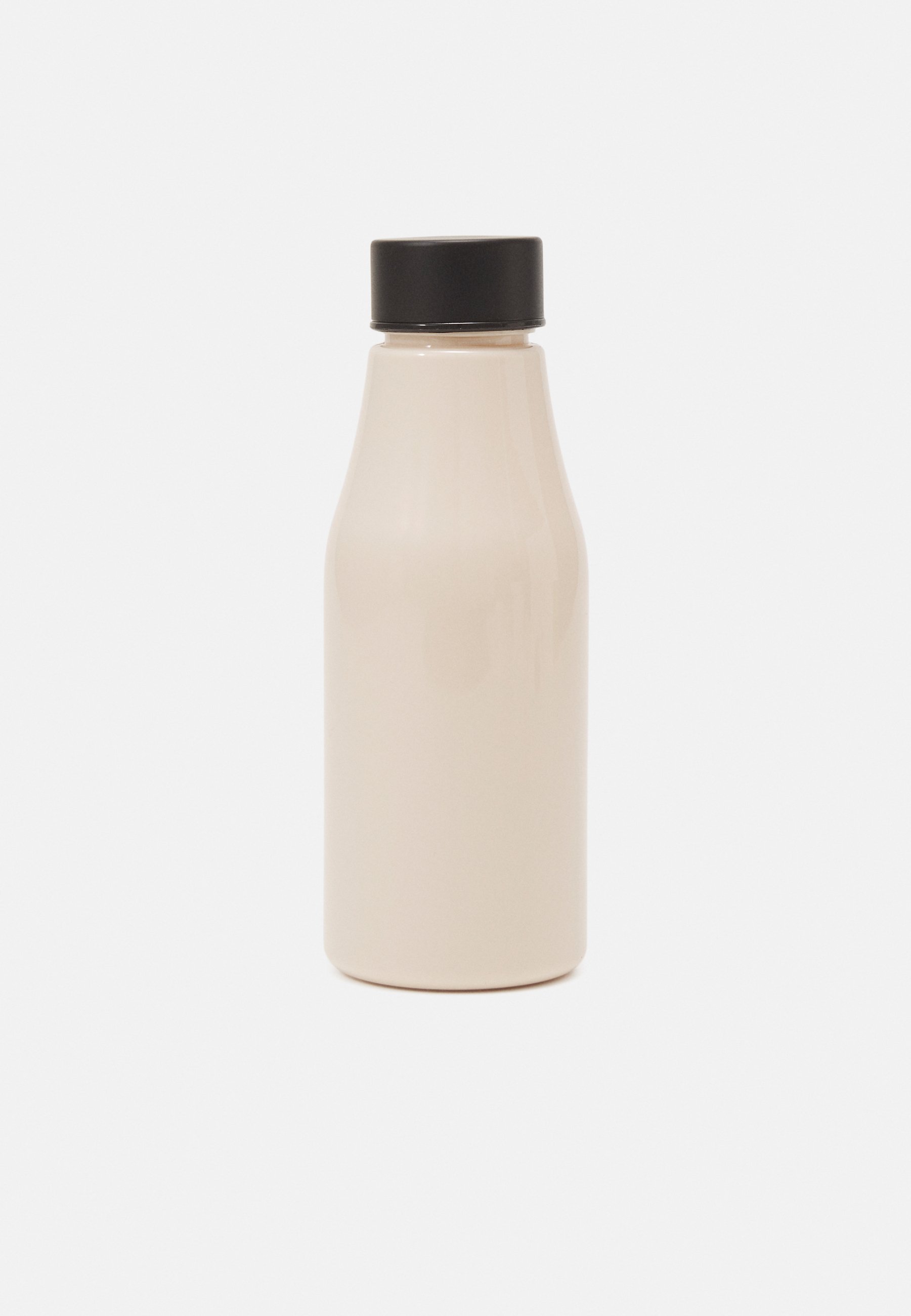 SHAPES Edelstahl Wasserflasche 500 Ml – Doppelwandig Isoliert, BPA-frei, Mit Tragegriff (Beige)