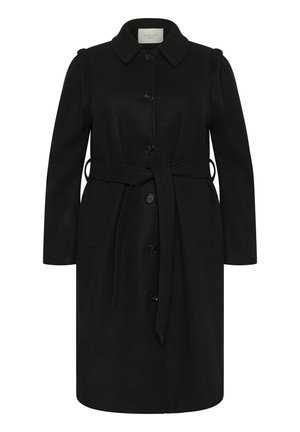 Kaffe Curve JULIAN - Klassischer Mantel - black deep